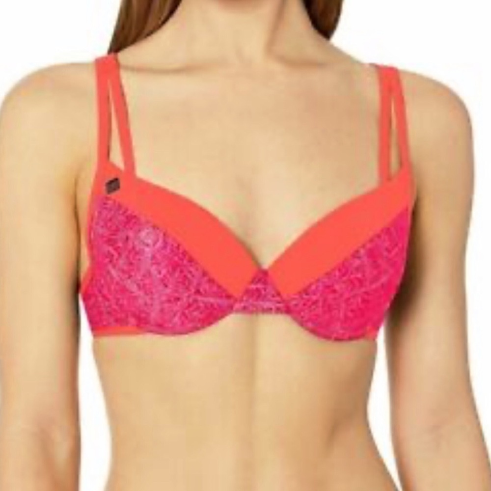 🆕 Lole Kapiti orange & pink adjustable bikini…